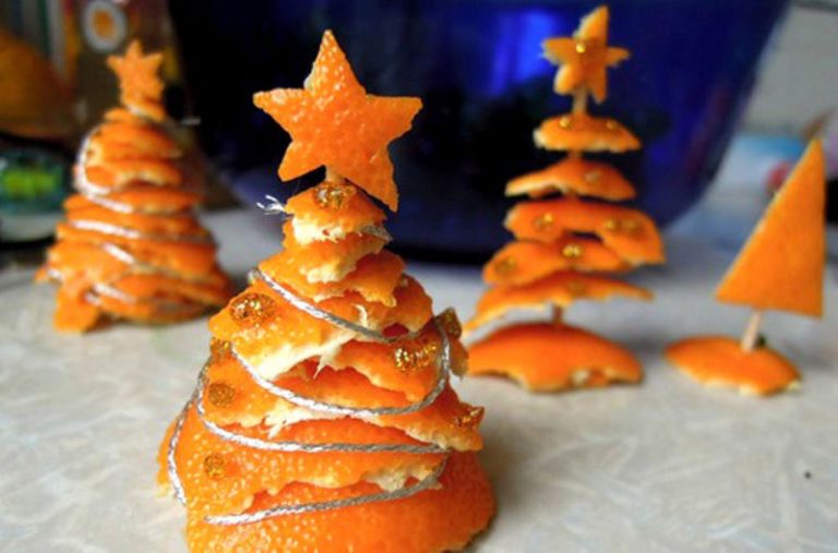 Елка из мандаринов своими руками на новый год Елка из мандаринов своими руками на новый год
