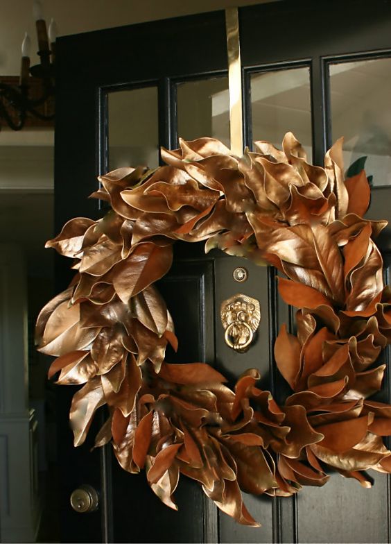 26-copper-magnolia-leaves-wreath