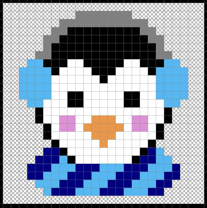penguin (695x700, 297Kb)