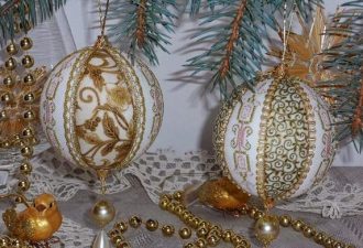 оригинальные новогодние игрушки своими руками, фото 2