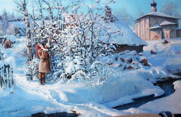 зима Владимир Жданов - 05