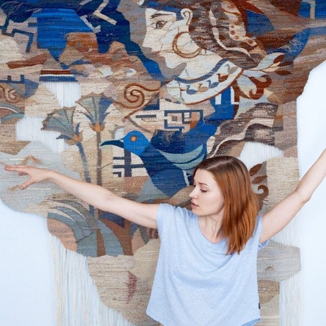 Невероятные гобелены от художницы по текстилю: instagram недели