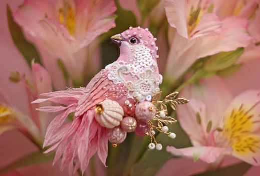 Райские птицы Юлии Гориной никого не оставят равнодушными. Потрясающая красота!
