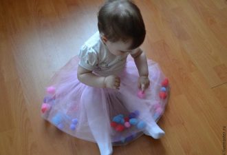 Шьем детскую юбочку с сюрпризом. Легко и сказочно красиво!